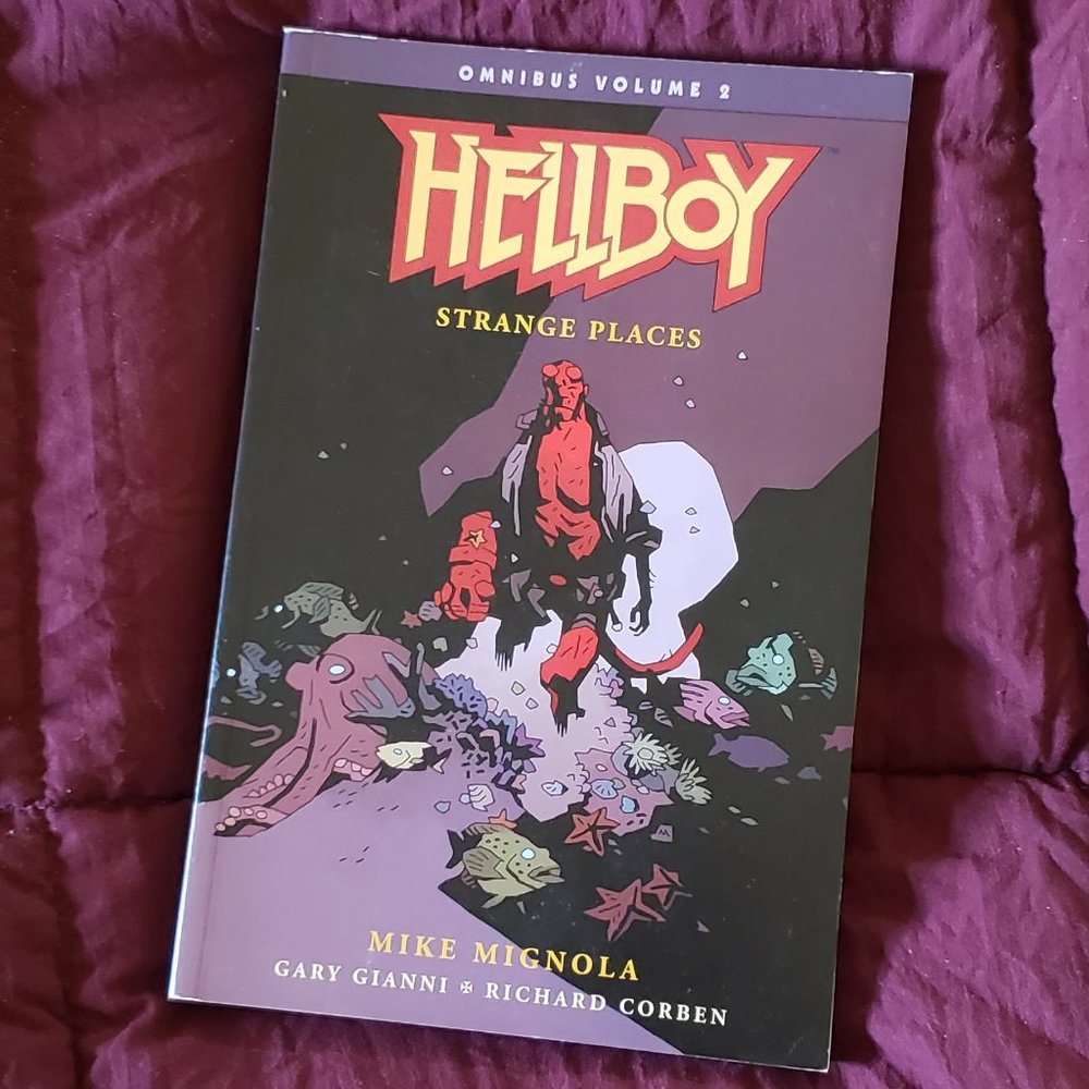 Hellboy Omnibus Volume 2 Strange Places Mike Mignola comic TPB Dark Horse